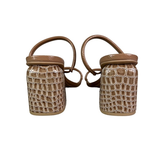 DOLCE VITA Block Heel Strappy Slip On Slide Sandals - Picture 5 of 10